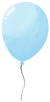 Blau Helium Ballon png