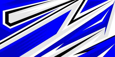 racing stripes blue decals background vector