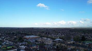 High Angle View of Central Leighton Buzzard Downtown of England UK. March 29th, 2024 video