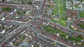 aéreo Tempo lapso cenas do central rúgbi cidade do Inglaterra ótimo Grã-Bretanha, abril 8º, 2024 video