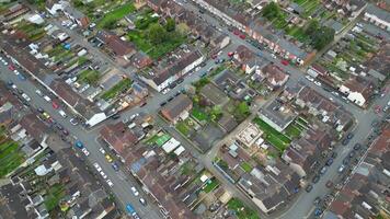 Aerial Time Lapse Footage of Central Rugby City of England Great Britain, April 8th, 2024 video