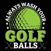 Golf Quotes T-shirt Design vector