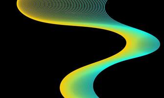 Abstrack twotone wavy line background vector