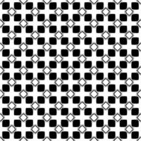 Black and white seamless abstract pattern. Background and backdrop. Grayscale ornamental design. vector