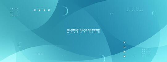 blue banner background, colorful, bright vector