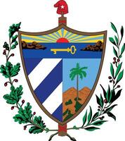 coat of arms of cuba vector