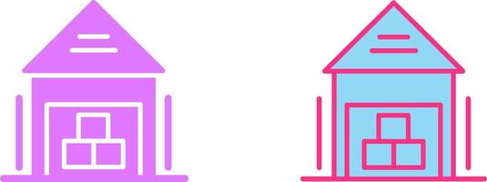 Warehouse Icon Design vector