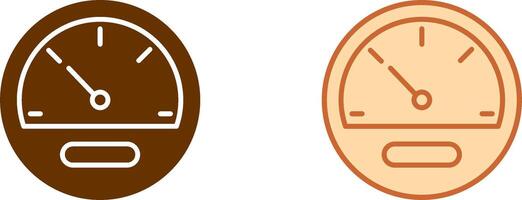 Indicator Icon Design vector
