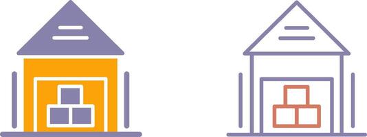 Warehouse Icon Design vector