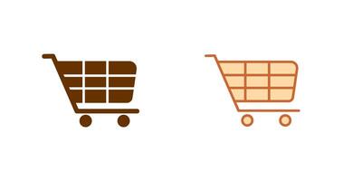 Trolley Icon Design vector