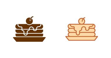 Pancake Icon Design vector