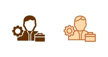 Employee Icon Design vector