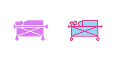 Stretcher Icon Design vector