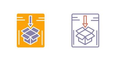 Package Icon Design vector