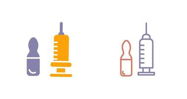 Injection Icon Design vector