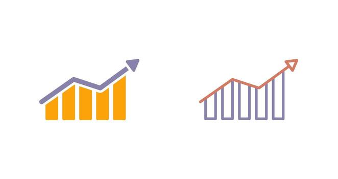 Statistics Icon Design vector