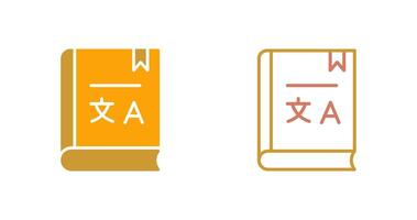 Language Icon Design vector