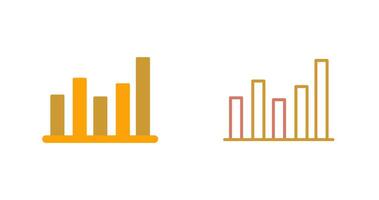 Chart Icon Design vector