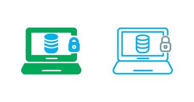 Data Security Icon Design vector