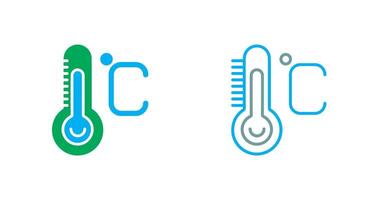 Temperature Icon Design vector