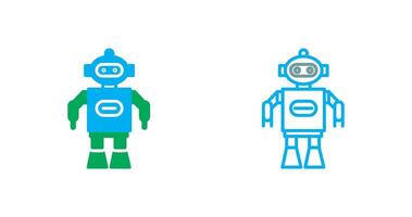 Robotic Icon Design vector