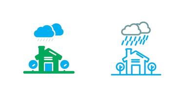 Rain Icon Design vector