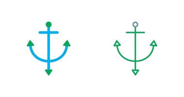 Anchor Icon Design vector