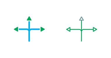 diseño de icono de flechas vector