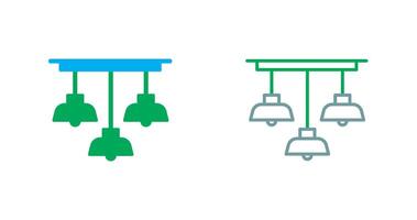 Overhead Light Icon Design vector