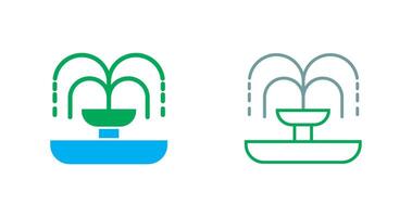 Fountain Icon Design vector