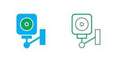 Surveillance Icon Design vector