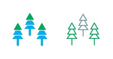 diseño de icono de bosque vector