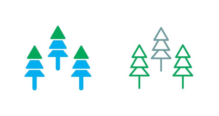 Forest Icon Design
