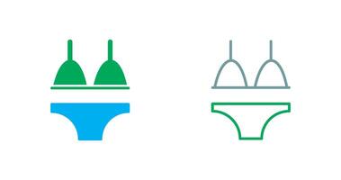 Bikini Icon Design vector