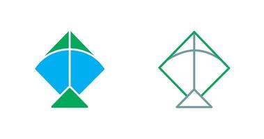 Kite Icon Design vector