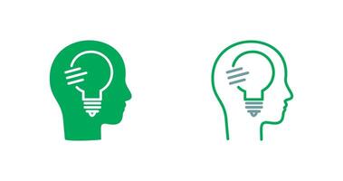 Thinking Icon Design vector