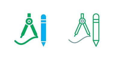 Drawing Tools Icon Design vector