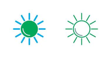 Sun Icon Design vector
