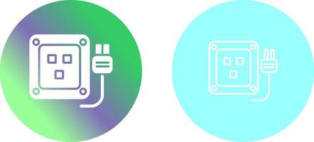 Socket Icon Design vector