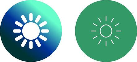 Sun Icon Design vector