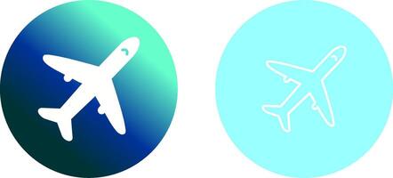 Aeroplane Icon Design vector