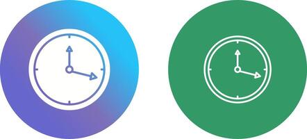 Clock Icon Design vector