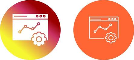 diseño de icono de optimización web vector