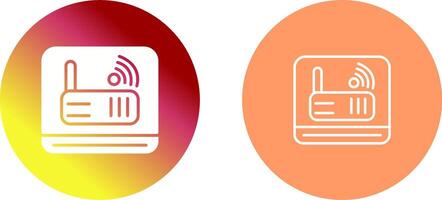 Modem Icon Design vector