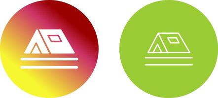 Tent Icon Design vector