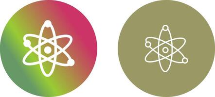 Atom Icon Design vector