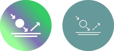 Bounce Icon Design vector