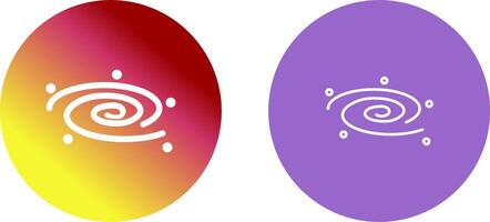 Black Hole Icon Design vector