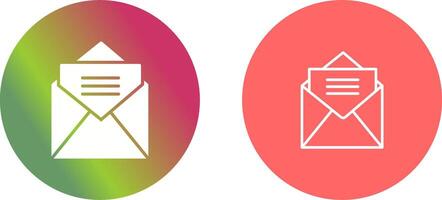 Letter Icon Design vector