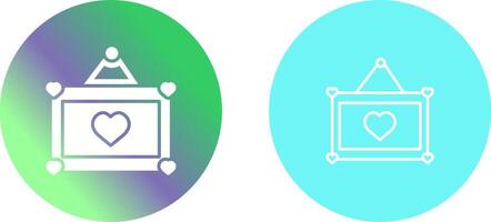Picture Frame Icon Design vector